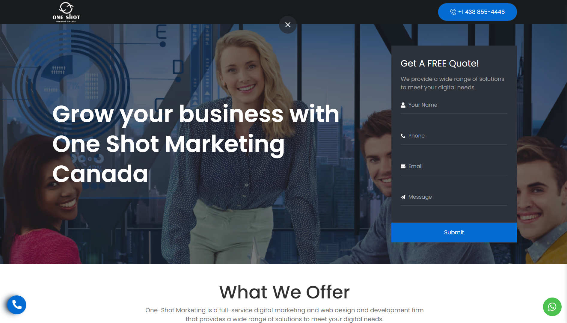 One Shot Marketing Canada